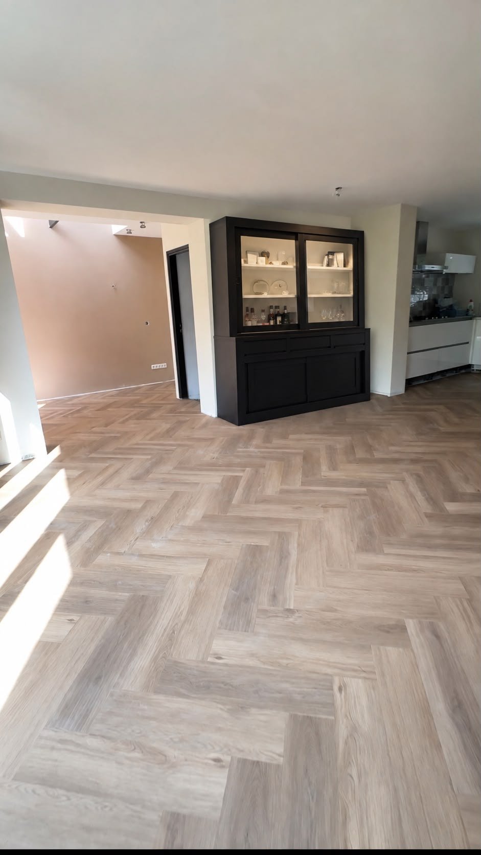 PVC visgraatvloer gelegd door HSF